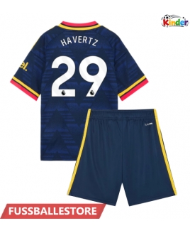 Günstige Arsenal Kai Havertz #29 Auswärts Trikotsatzt Kinder 2026-27 Kurzarm (+ Kurze Hosen)